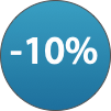 -10 %